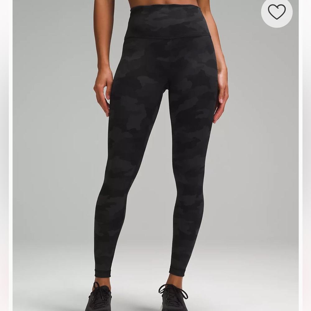 Lululemon green army leggings